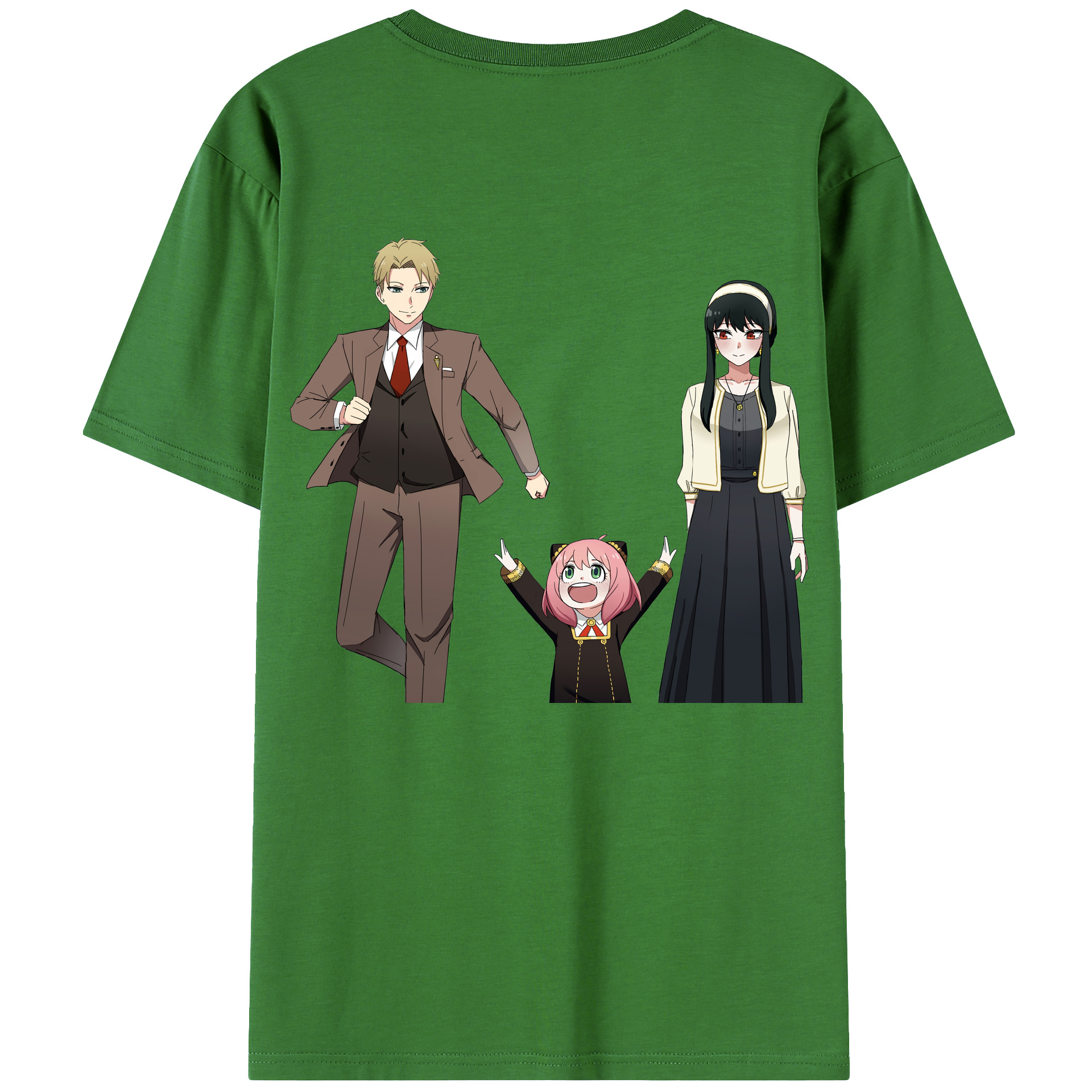 （画像用） SPY×FAMILY间谍家家酒 レディース半袖Tシャツ(バックプリント)